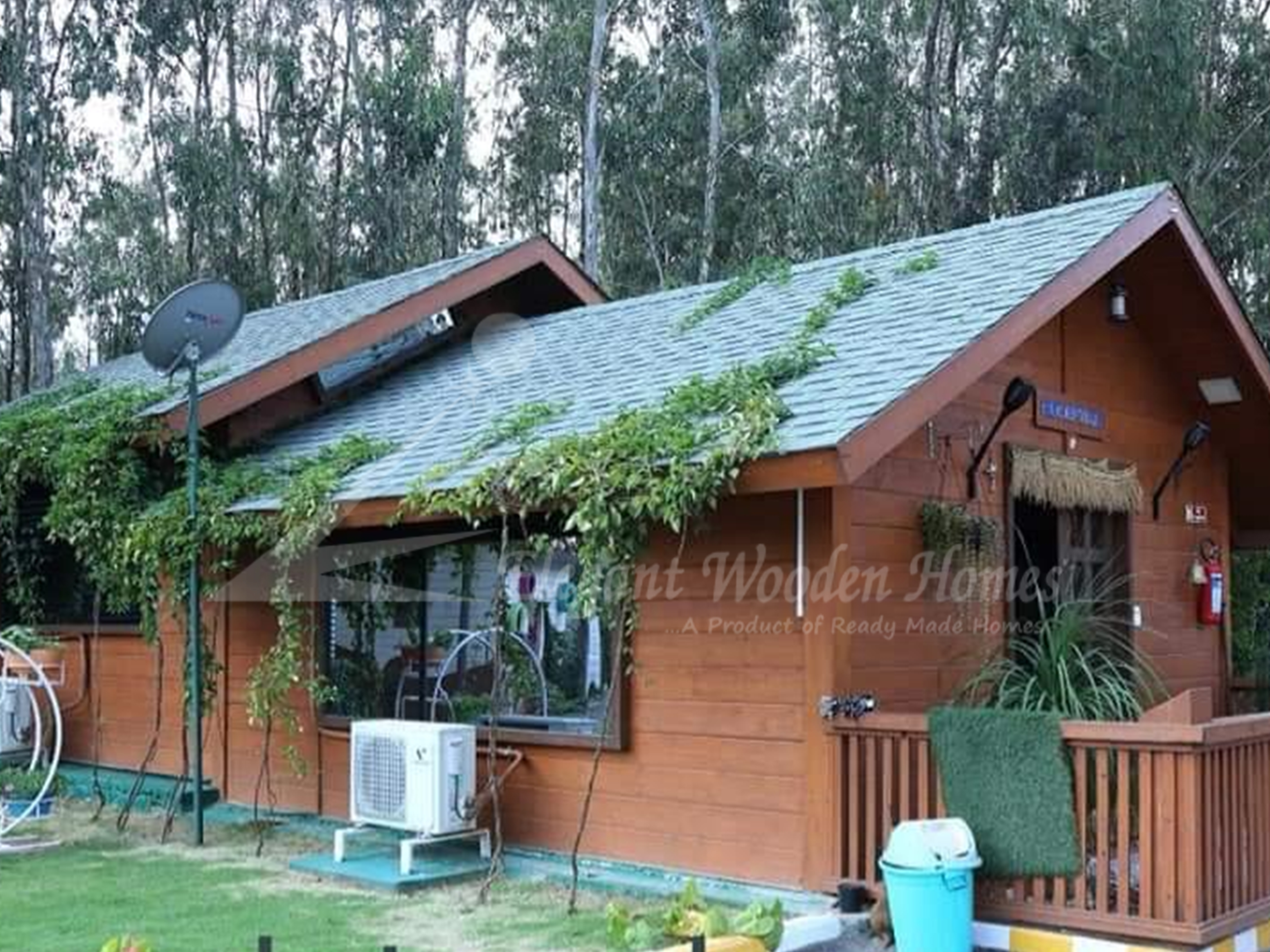 steel reinforced wooden houses