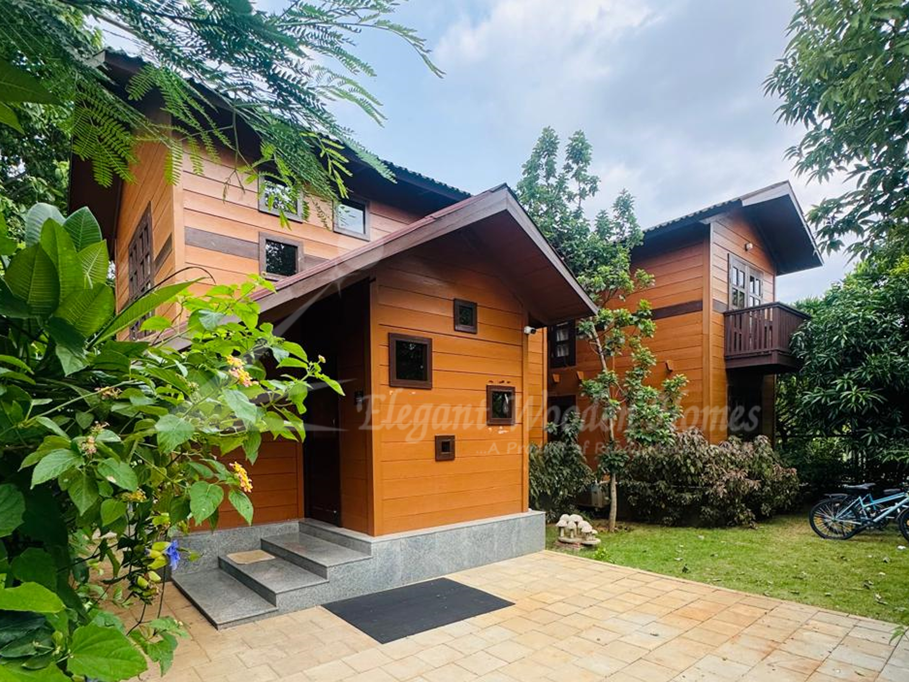 imported wooden houses