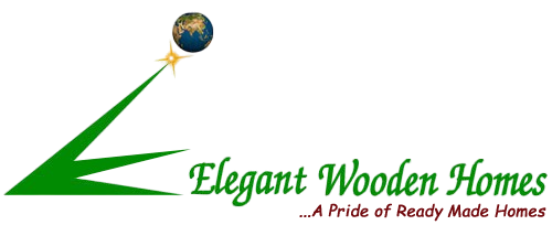 Elegant wooden homes Logo